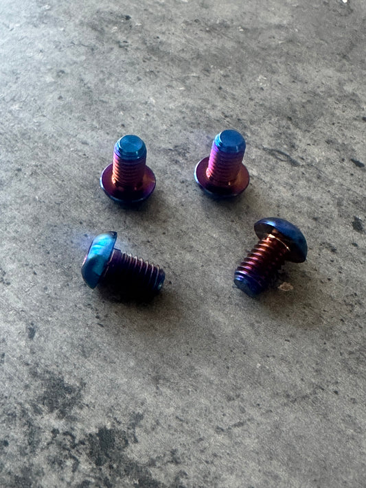Titanium controller mount bolts for talaria xxx and pro