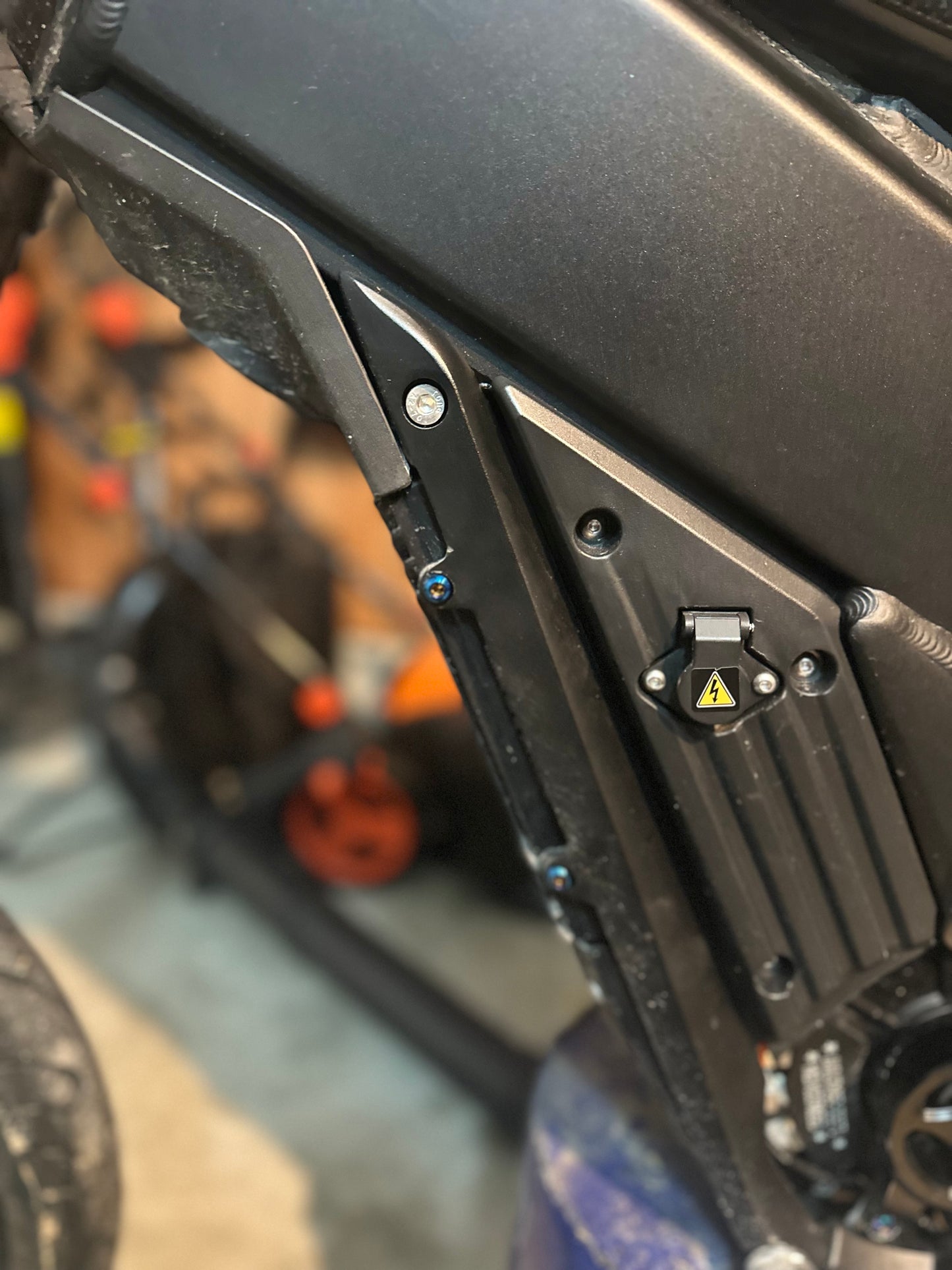 Titanium controller mount bolts for talaria xxx and pro